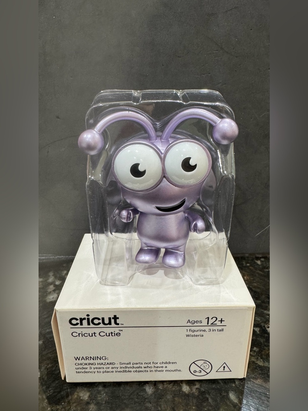 Cricut Cutie Wisteria Purple Collectible Figure